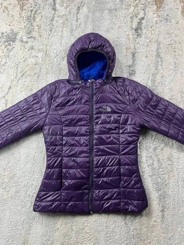 The north face Women’s Purple Zip Up Hooded Puffer Jacket Size M – photo 7
